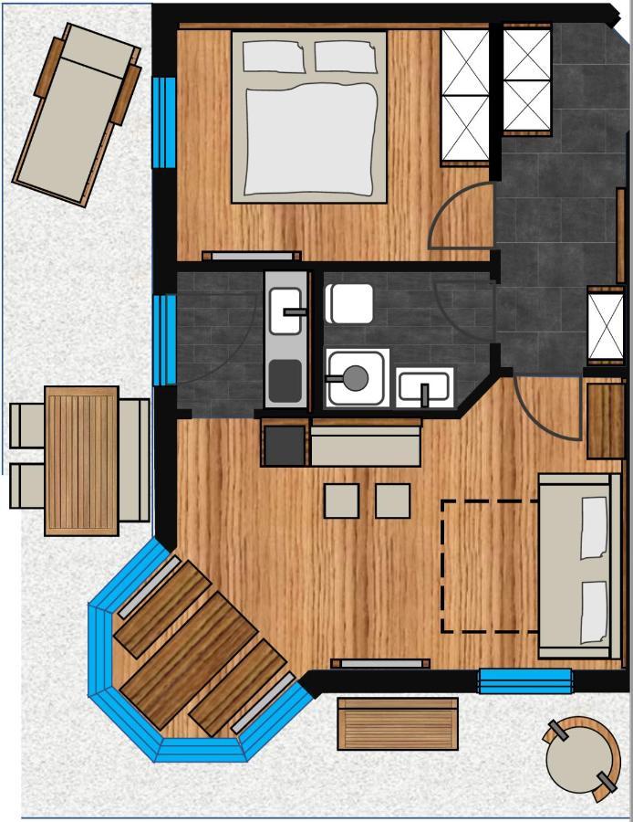 Appartement Activechalets Six.nine.eight *
